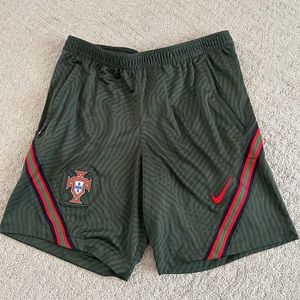 Nike Portugal soccer shorts